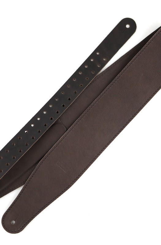 Ремень гитарный Richter GUITAR STRAP RAW V NAPPA BROWN 1550