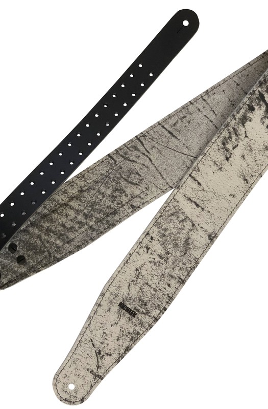 Ремень гитарный Richter GUITAR STRAP RAW V VINTAGE WHITE 1579