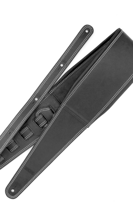 Ремень гитарный Richter GUITAR STRAP SPRINGBREAK III  BLACK / WHITE 1013