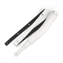 Ремень гитарный Richter GUITAR STRAP SLIM DELUXE XL BELUGA WHITE 1019