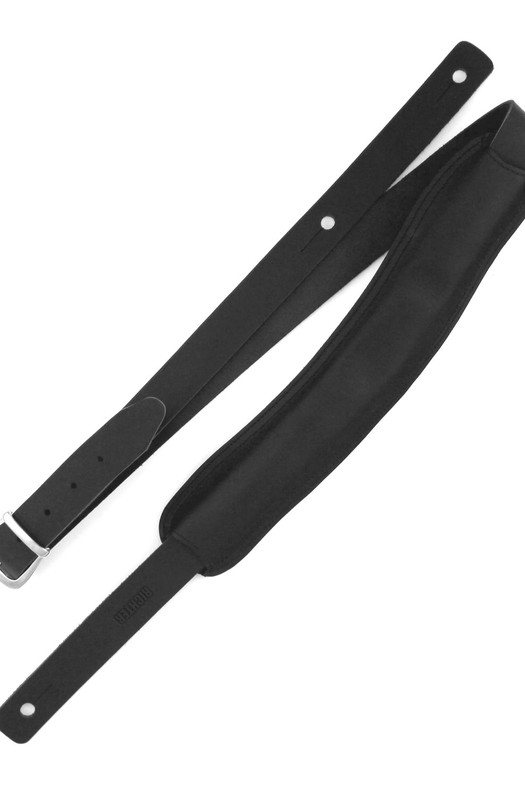 Ремень гитарный Richter GUITAR STRAP SLIM DELUXE  BUFFALO BLACK 1020