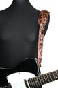 Ремень гитарный Richter GUITAR STRAP SLIM DELUXE CROCO PINE 1026