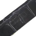 Ремень гитарный Richter GUITAR STRAP SLIM DELUXE  CROCO BLACK 1028