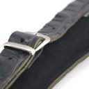 Ремень гитарный Richter GUITAR STRAP SLIM DELUXE  CROCO BLACK 1028