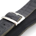 Ремень гитарный Richter GUITAR STRAP SLIM DELUXE  CAYMAN BLACK 1030