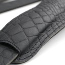 Ремень гитарный Richter GUITAR STRAP SLIM DELUXE XL CAYMAN BLACK 1031