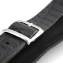 Ремень гитарный Richter GUITAR STRAP SLIM DELUXE XL CAYMAN BLACK 1031