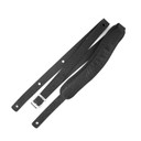 Ремень гитарный Richter GUITAR STRAP SLIM DELUXE XL CAYMAN BLACK 1031