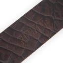 Ремень гитарный Richter GUITAR STRAP SLIM DELUXE  CAYMAN BROWN 1032