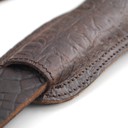 Ремень гитарный Richter GUITAR STRAP SLIM DELUXE  CAYMAN BROWN 1032