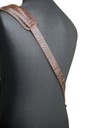 Ремень гитарный Richter GUITAR STRAP SLIM DELUXE  CAYMAN BROWN 1032