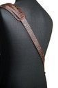 Ремень гитарный Richter GUITAR STRAP SLIM DELUXE XL CAYMAN BROWN 1033