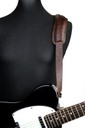 Ремень гитарный Richter GUITAR STRAP SLIM DELUXE XL CAYMAN BROWN 1033