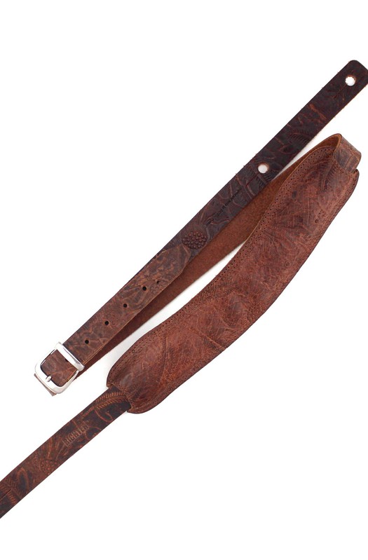 Ремень гитарный Richter GUITAR STRAP SLIM DELUXE JARO TAN 1036