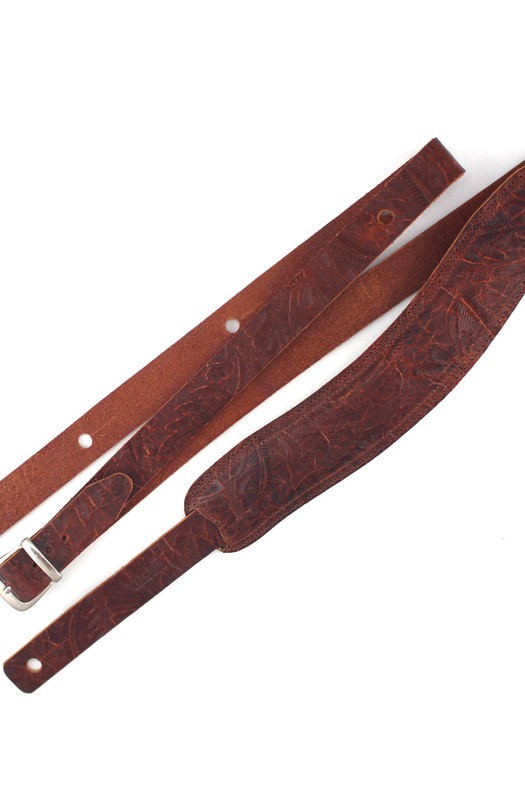 Ремень гитарный Guitar GUITAR STRAP SLIM DELUXE XL  JARO TAN 1037