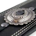 Ремень гитарный Richter GUITAR STRAP SPRINGBREAK I CONCHO BLACK / OLD NICKEL 1544