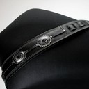 Ремень гитарный Richter GUITAR STRAP SPRINGBREAK I CONCHO BLACK / OLD NICKEL 1544