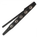 Ремень гитарный Richter GUITAR STRAP SPRINGBREAK I CONCHO BLACK / OLD NICKEL 1544