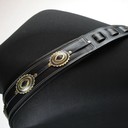 Ремень гитарный Richter GUITAR STRAP SPRINGBREAK I CONCHO BLACK / OLD BRASS 1545