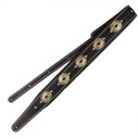 Ремень гитарный Richter GUITAR STRAP SPRINGBREAK I CONCHO BLACK / OLD BRASS 1545