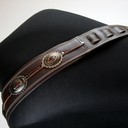 Ремень гитарный Richter GUITAR STRAP SPRINGBREAK I CONCHO BROWN / OLD NICKEL 1547