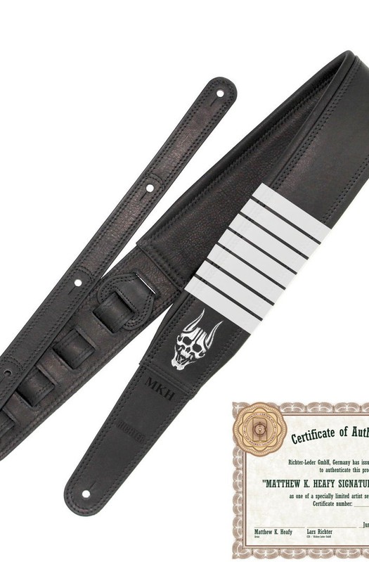 Ремень гитарный Richter MATT HEAFY SIGNATURE GUITAR STRAP 1008MKH-ONI