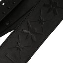 Ремень гитарный Richter WILL ADLER  GUITAR STRAP BLACK / BLACK 1505WA-B