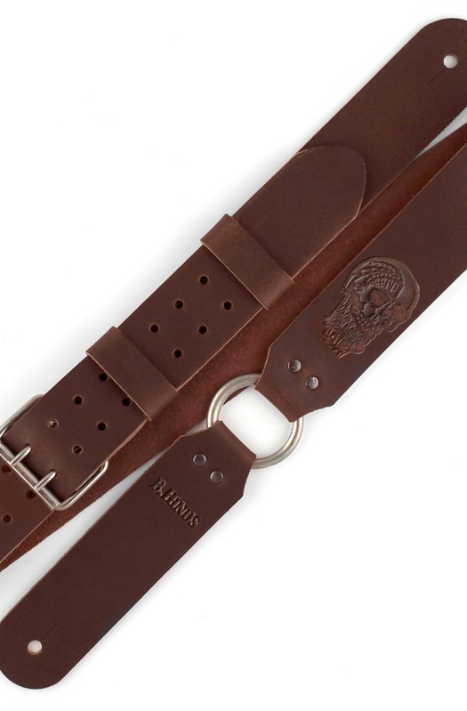 Ремень гитарный Richter BRENT HINDS SIGNATURE GUITAR STRAP / BROWN 1521BH