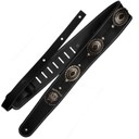 Ремень гитарный Richter MOTÖRHEAD GUITAR STRAP BLACK / OLD SILVER 1565