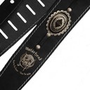 Ремень гитарный Richter MOTÖRHEAD GUITAR STRAP BLACK / OLD SILVER 1565