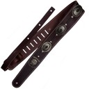 Ремень гитарный Richter Guitar MOTÖRHEAD  GUITAR STRAP BROWN / OLD SILVER 1567