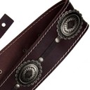 Ремень гитарный Richter Guitar MOTÖRHEAD  GUITAR STRAP BROWN / OLD SILVER 1567