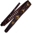 Ремень гитарный Richter MOTÖRHEAD GUITAR STRAP BROWN / OLD BRASS 1568