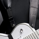 Ремень гитарный Richter DOUBLE GUITAR STRAP MATT HEAFY BLACK 1613