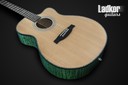 2019 PRS SE A55E Natural Abaco Green Angelus Cutaway Acoustic Electric Guitar NEW