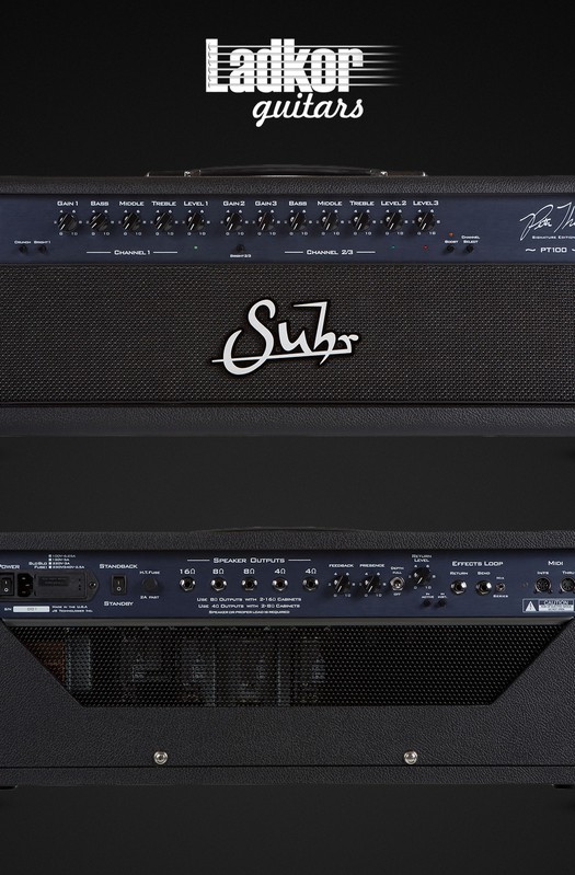 Suhr PT100 Pete Thorn Signature 100 Watt Tube Head