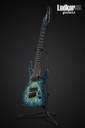 Legator NFOD8 Ninja Fanned Fret Multiscsale 8 String Blue Buckeye Burl Overdrive Series NEW