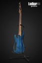 Legator NFOD8 Ninja Fanned Fret Multiscsale 8 String Blue Buckeye Burl Overdrive Series NEW