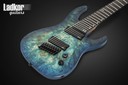 Legator NFOD8 Ninja Fanned Fret Multiscsale 8 String Blue Buckeye Burl Overdrive Series NEW