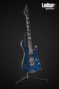 2009 ESP LTD M-II Quilt Top Deep Ocean Blue