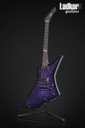 ESP LTD Snakebyte James Hetfield Signature Metallica Special Edition Baritone See Thru Purple Sunburst Quilt Limited 1 Of 500 NEW