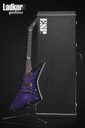 ESP LTD Snakebyte James Hetfield Signature Metallica Special Edition Baritone See Thru Purple Sunburst Quilt Limited 1 Of 500 NEW