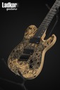 Legator OTF7OD Opus Fanned Fret Multi Scale 7 String Natural Buckeye Burl Top Overdrive Series NEW