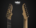 Legator OTF7OD Opus Fanned Fret Multi Scale 7 String Natural Buckeye Burl Top Overdrive Series NEW