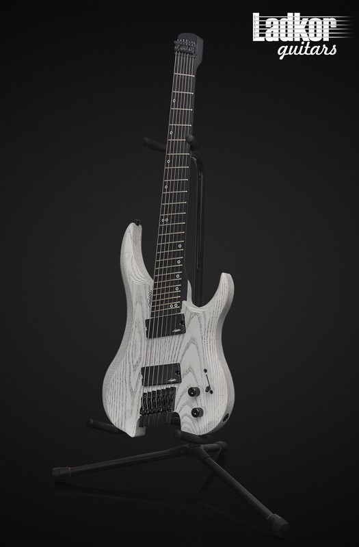 Legator GF7P Ghost Headless Fanned Fret Multi Scale 7 String White Ash Performance Series NEW