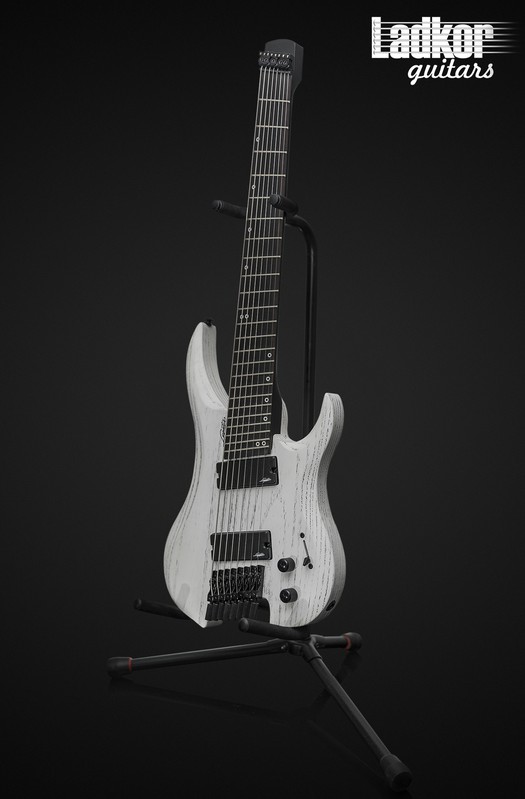 Legator GF8P Ghost Headless Fanned Fret Multi Scale 8 String White Ash Performance Series NEW