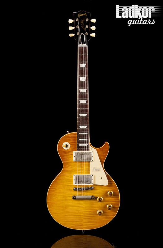 2018 Gibson Custom Shop Historic 59 Les Paul Standard Honey Lemon Fade