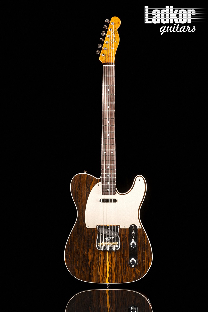 2018 Fender Custom Shop Artisan Ziricote Telecaster Natural