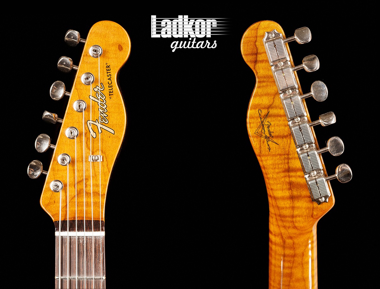 2018 Fender Custom Shop Artisan Ziricote Telecaster Natural