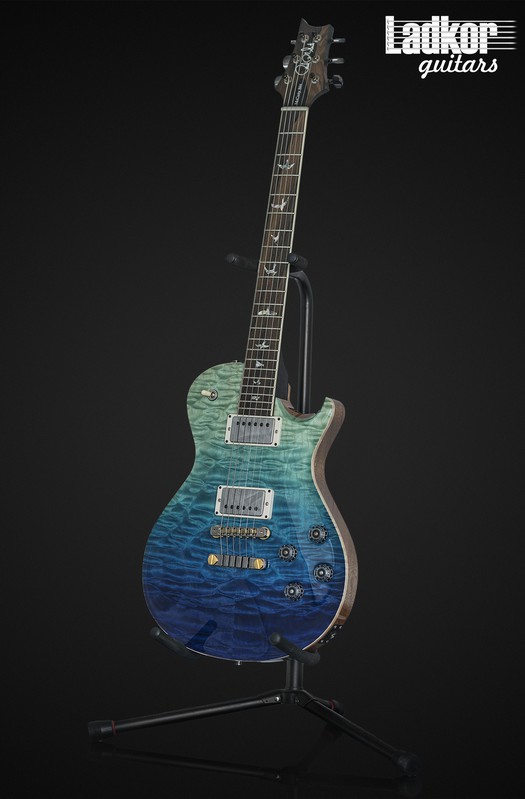 2018 PRS McCarty Singlecut 594 Wood Library Artist Package Quilt Blue Fade All Rosewood Neck Hand Selected Ziricote NEW